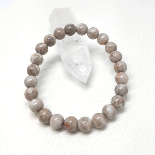 日本銘石》 土佐桜 天然石ブレスレット 未来を変えるエネルギーを持つ