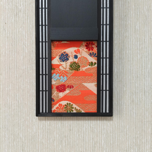 短冊額（並幅用）和風 壁掛け　かべ飾り　NO.21 5枚目の画像