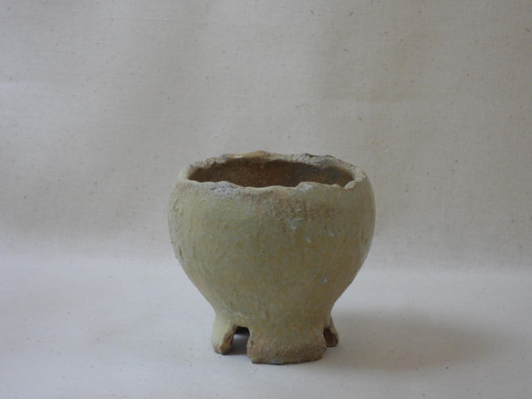 卵殻陶製植木鉢② 2枚目の画像