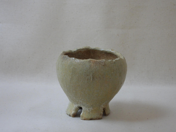 卵殻陶製植木鉢② 4枚目の画像