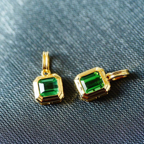 楽天市場】3.18ct K18 18金グリーントルマリンペンダント