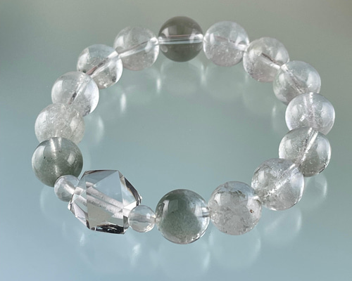 美品 ♡ メデルジュエリー 水晶 ブレスレット 4a416097c3ef84d629421a3e69f4ac