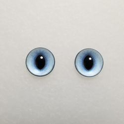 Q4　猫の瞳　１２㎜　グラスアイ　羊毛フェルト用 1枚目の画像