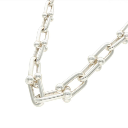 ☆ハードウェアネックレス☆シルバー925製46cm☆1コマ22mm☆事前 ☆ハードウェアネックレス☆シルバー925製46cm☆1コマ22mm☆事前