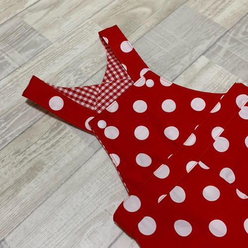 creema購入 サロペットパンツ 再々々々々販】綿麻の紐付きのサロペットパンツ18017(黒