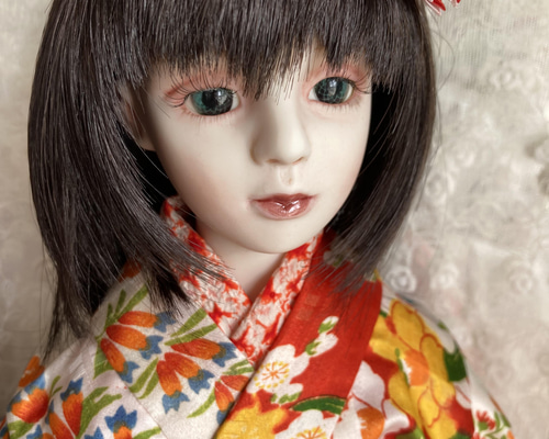 アンティーク　ビスクドール　元服元箱付き 7a28d2902e512436287831b33cad48