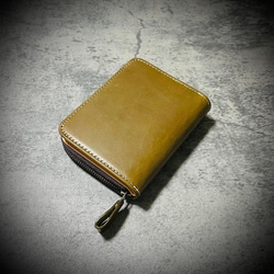 シープスキン イントレチャート 長財布 編み込み 大容量 メンズ