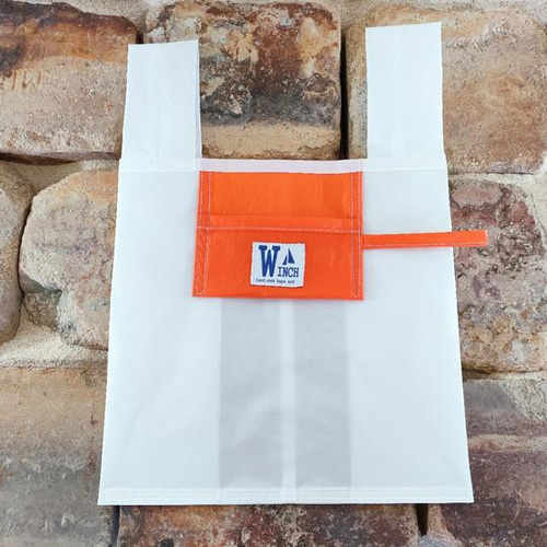 スピンエコバッグ【W-459】セイルバッグ ヨット ハンドメイドバッグ