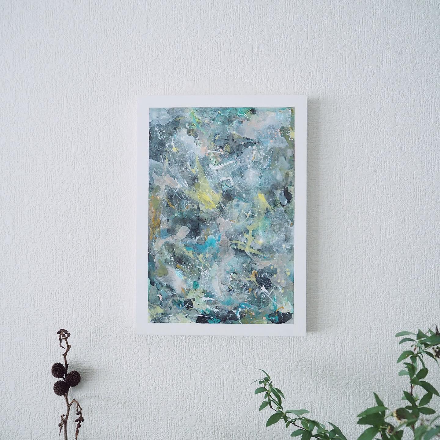 ○祈りのcorsage 絵画原画 祈りのcorsage 絵画原画