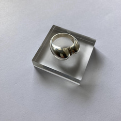 apricot ring【silver925】　大ぶり　個性的　シルバー　シルバー925 大ぶりリング　シルバーリング 11枚目の画像