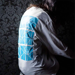 MASTERPRISM KI×KA×GAKU 幾何学 Tシャツ 長袖 ビッグシルエット ゆったり 男女兼用 ユニセックス 11枚目の画像