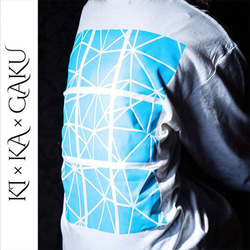 MASTERPRISM KI×KA×GAKU 幾何学 Tシャツ 長袖 ビッグシルエット ゆったり 男女兼用 ユニセックス 10枚目の画像