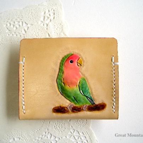 ラマ メッシュポーチ セールkate spade Kate Parrotオウムジップ