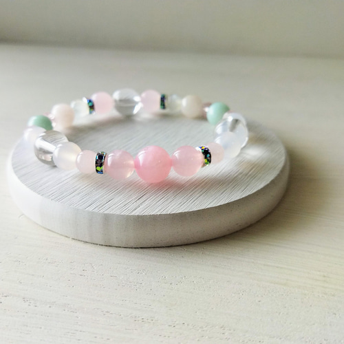 【半額】 コノハナサクヤヒメ(木花咲耶姫)のブレスレット ピンク / 桜 / その他