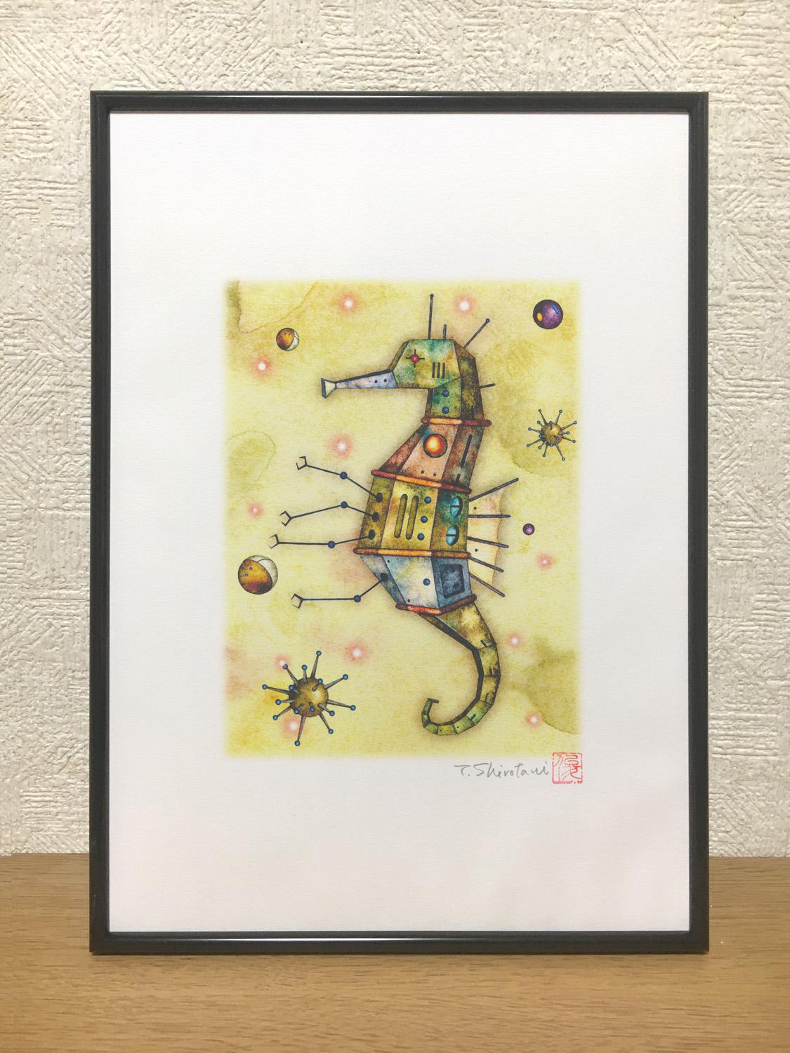 【希少】 たむらしげる 紙飛行機 デジタル版画 アート 作品 希少】 たむらしげる 紙飛行機 デジタル版画 アート 作品 希少