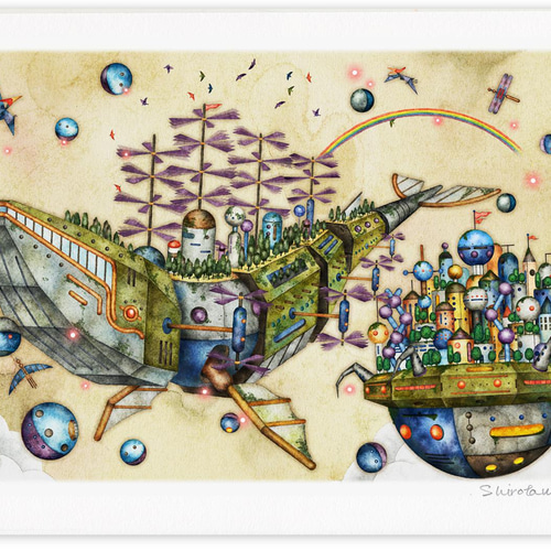 両面イラストカード ウラシク 海外版 3枚 大 Yahoo!オークション - acg