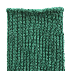 再生棉襪細羅紋天然材質襪 23-25 公分（綠色）。 第4張的照片