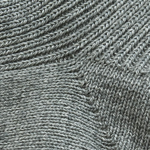 再生棉襪，細羅紋天然材質襪子，23-25公分（灰色）。 第5張的照片