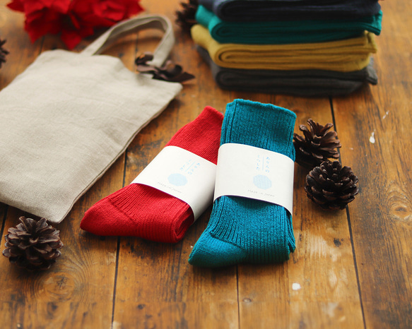 ギフトに✦ 選べる靴下2点＋ミニトートセット｜ラッピング&送料無料+Creema限定 2枚目の画像