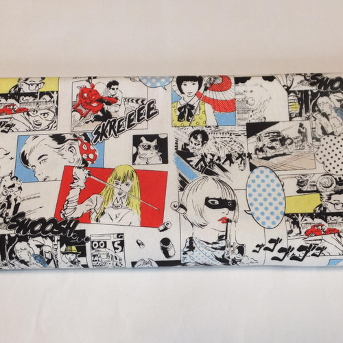 長尺 半幅帯 「アメコミ」 和装小物（帯・半襟） momoann 通販｜Creema  