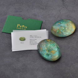 藝術寶石皂 八月誕生石 共生系列-橄欖石 Peridot 第3張的照片