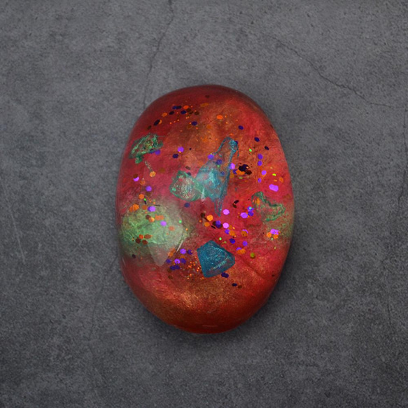 藝術寶石皂 十月誕生石 共生系列-碧璽 Tourmaline 第1張的照片