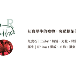 アートジュエルソープパボ×ガーディアンアニマルシリーズ-RubyRhinoからのギフト 6枚目の画像