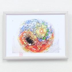 純金箔絵画 黄金の富士山 R5－17】油絵+純金24k金箔 SM号 真筆画1点