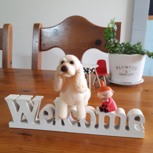 アメリカンコッカースパニエル 羊毛フェルト manahata 通販 13680852