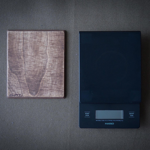 JHAT.. Wooden Plate for HARIO V60 Drip Scale ドリップ