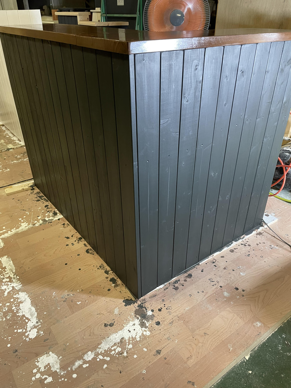 L型カウンター　　レジカウンター 