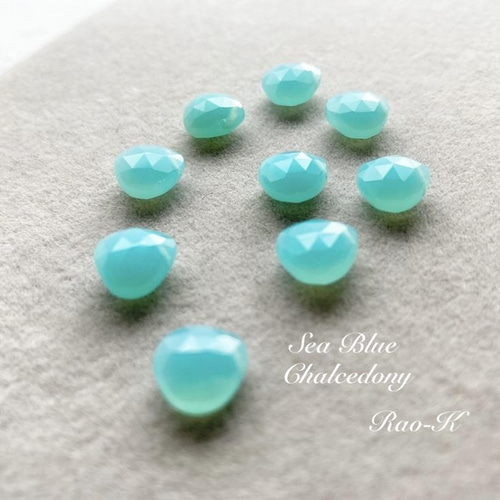 ✨14kgfシーブルーカルセドニー×淡水パールのピアス/イヤリング ピアス