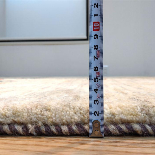 完売】ペルシャ ギャッベ リビング 198x150cm アイボリー 生命の木