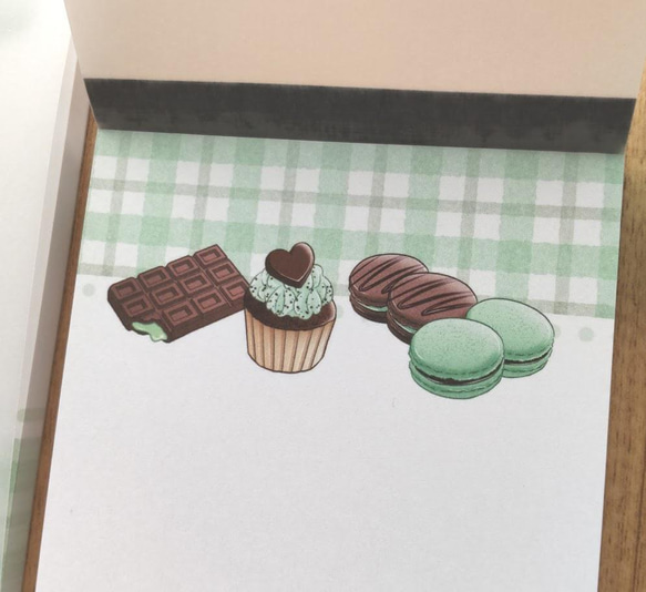 パンケーキ＆チョコミント☆メモ帳 11枚目の画像