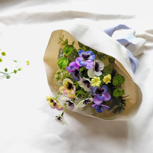 布花作品♡すみれのブーケ 布花suMire-bouquet on Instagram: “. . . . . webshopご覧