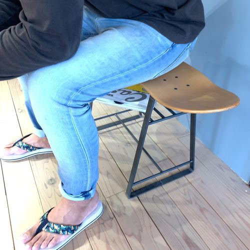 スケボーベンチ サイドテーブル 椅子 ストリート 西海岸 スツール