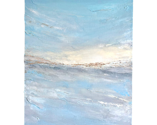 青色系 波と空の風景 絵画海 3f96faaa9768620fdea685aa2b859b