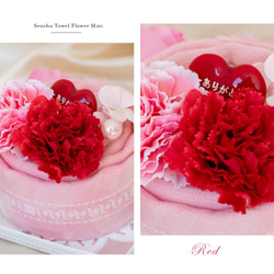 【母の日】フレグランスケーキ ストール｜ かわいい プレゼント 花 カーネーション ハンカチ 5枚目の画像