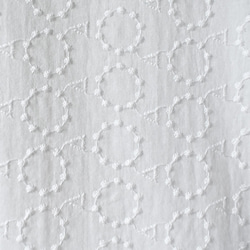 綿ローン刺繍プルオーバーシャツ〔SOL032S〕 10枚目の画像