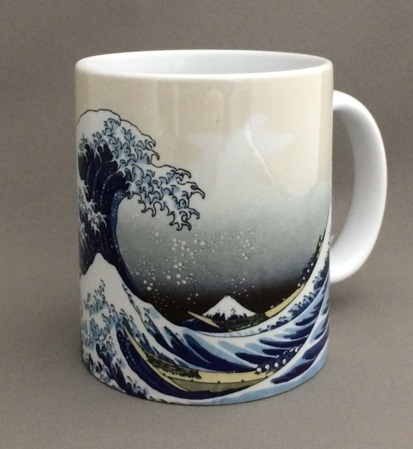 葛飾北斎 冨嶽三十六景 神奈川沖浪裏 マグカップ マグカップ chaya