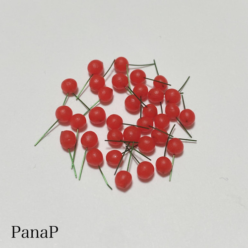 さくらんぼ ミニチュアフルーツ その他素材 PanaP プロフ必読 発送遅延 