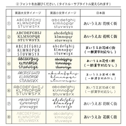 【SPC-001】※角あり※  名入り　ショップカード　アクセサリー台紙 4枚目の画像