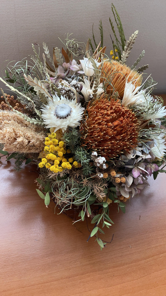 ＊受注製作＊ dried flower  arrangement 4枚目の画像