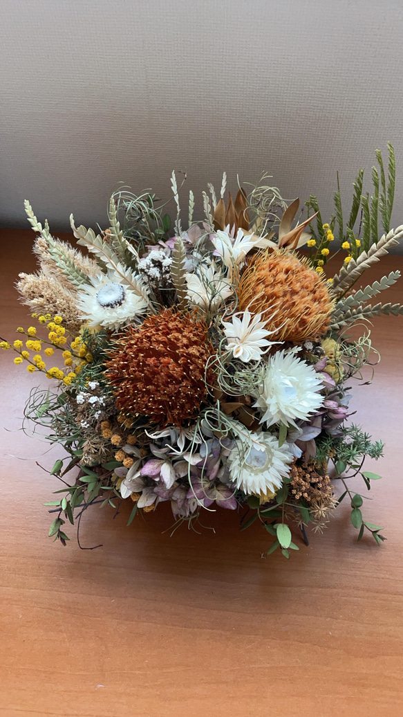 ＊受注製作＊ dried flower  arrangement 1枚目の画像