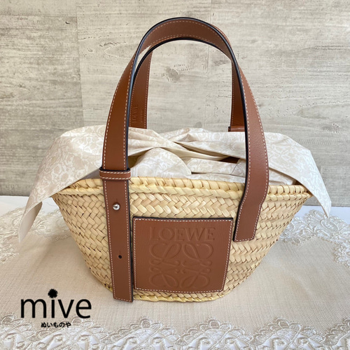 LOEWE かごバッグ ベージュ