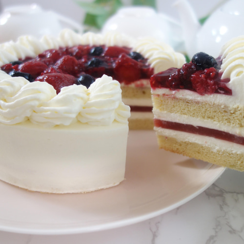低糖質 ベリーショートケーキ（糖質1/6カット5.2g） ケーキ 低糖
