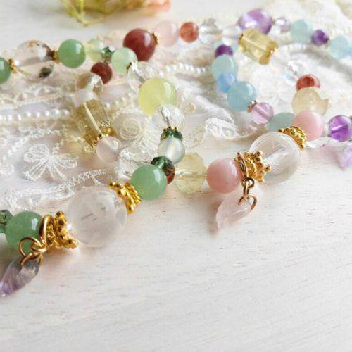 大天使アリエルのブレスレット / 天然石 / シトリン / サンストーン 限定半額セール！】大天使アリエルのブレスレット（恋愛、家庭、結婚