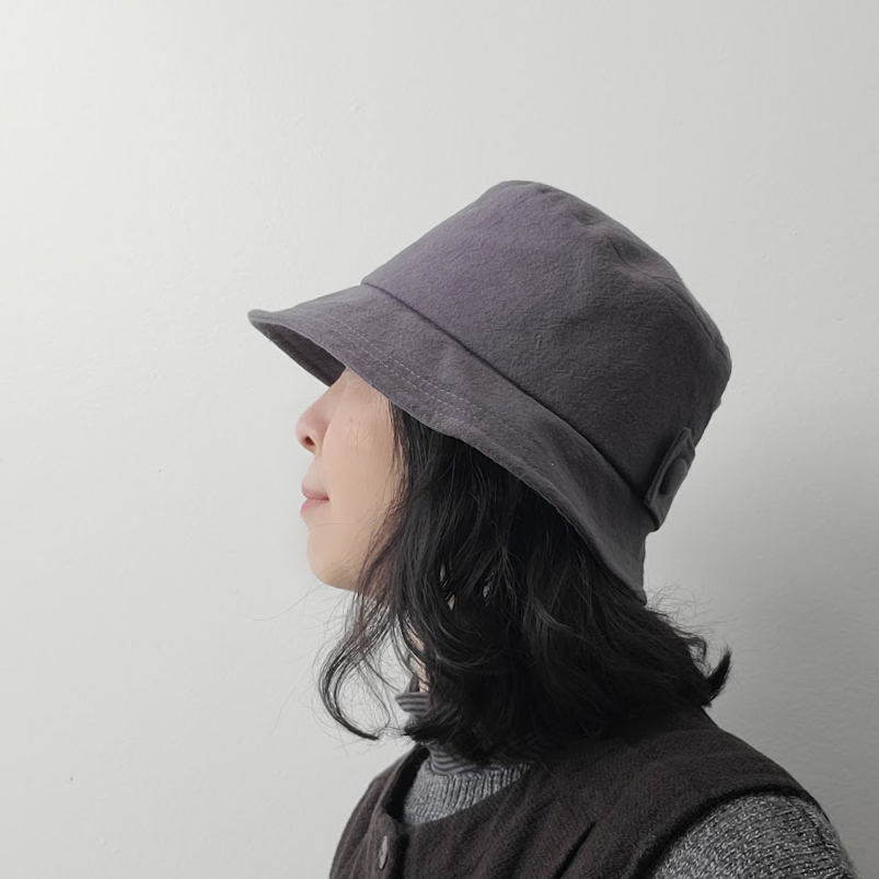 ATTACHMENT ダークグレー バケットハット （ダークグレー