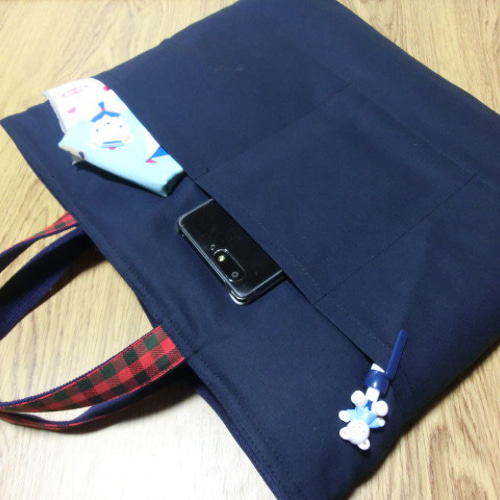ねこまま　ファミリア風　レッスンバッグ　上履き入れ　体操着入れ　【1/3】 ねこまま様専用 ファミリア風 レッスンバッグ 上履き入れ 体操着