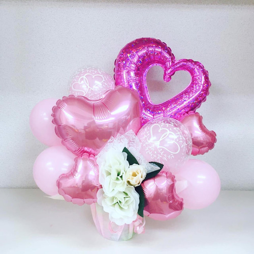 推しカラー バルーン楽屋用 バルーンギフト バルーンブーケ バルーン